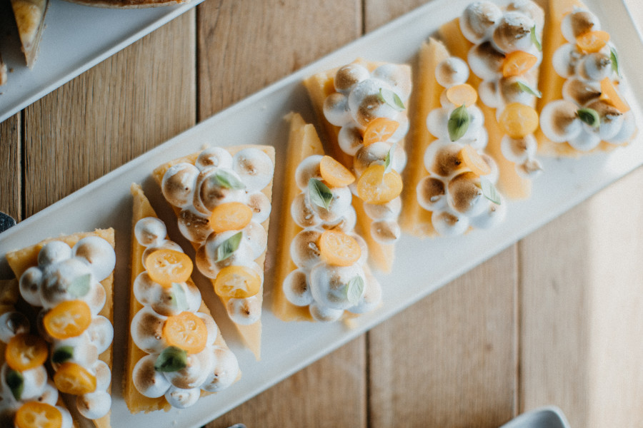nachhaltige Hochzeit Kuchen